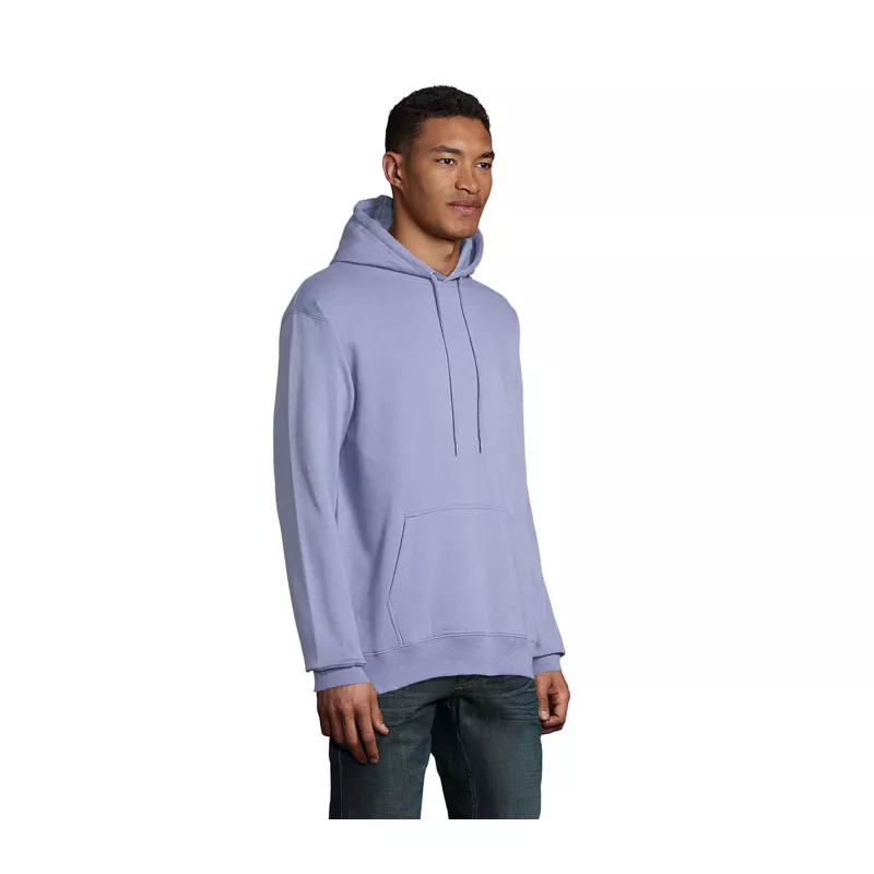 Bluza unisex z kapturem 280 g/m² Sol's CONDOR - Blue (S03815-BL)