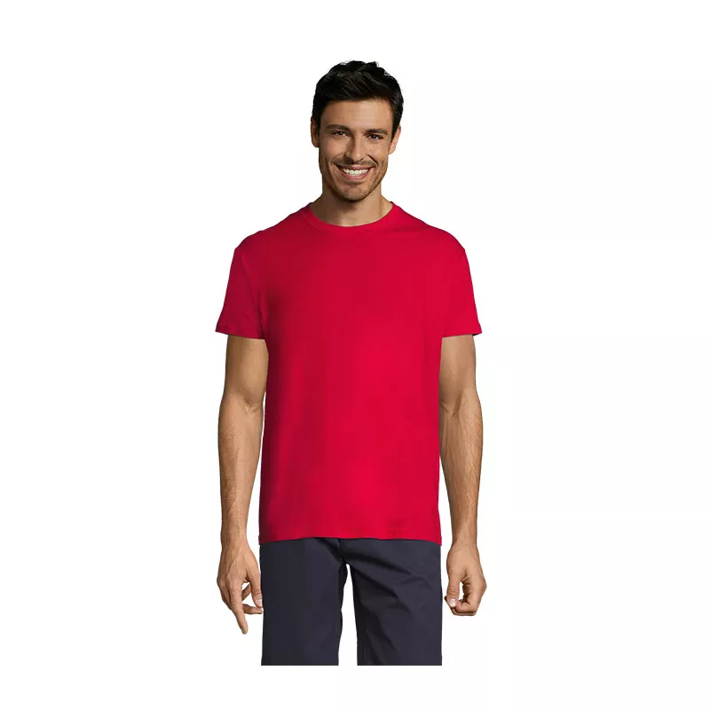 Koszulka unisex 150 g/m² Sol's TITAN - Czerwony 2 (S04728-RL)