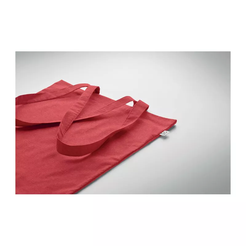 Torba z bawełny z recyklingu 140 g/m² VIVEKA COLOUR - Czerwony (MO2302-05)