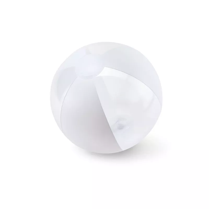 Piłka plażowa dmuchana 24 cm AQUATIME - Bialy (MO8701-06)