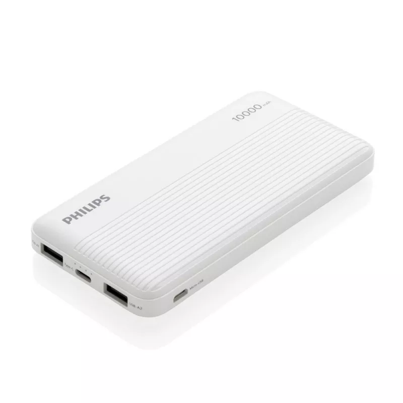 Power bank 10000 mAh Philips - biały (P322.303)