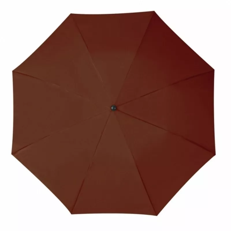Parasol manualny Ø81 cm LILLE - brązowy (518801)