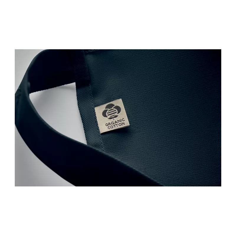 Fartuch z bawełny organicznej 240 g/m² GAMMA - Niebieski (MO2249-04)