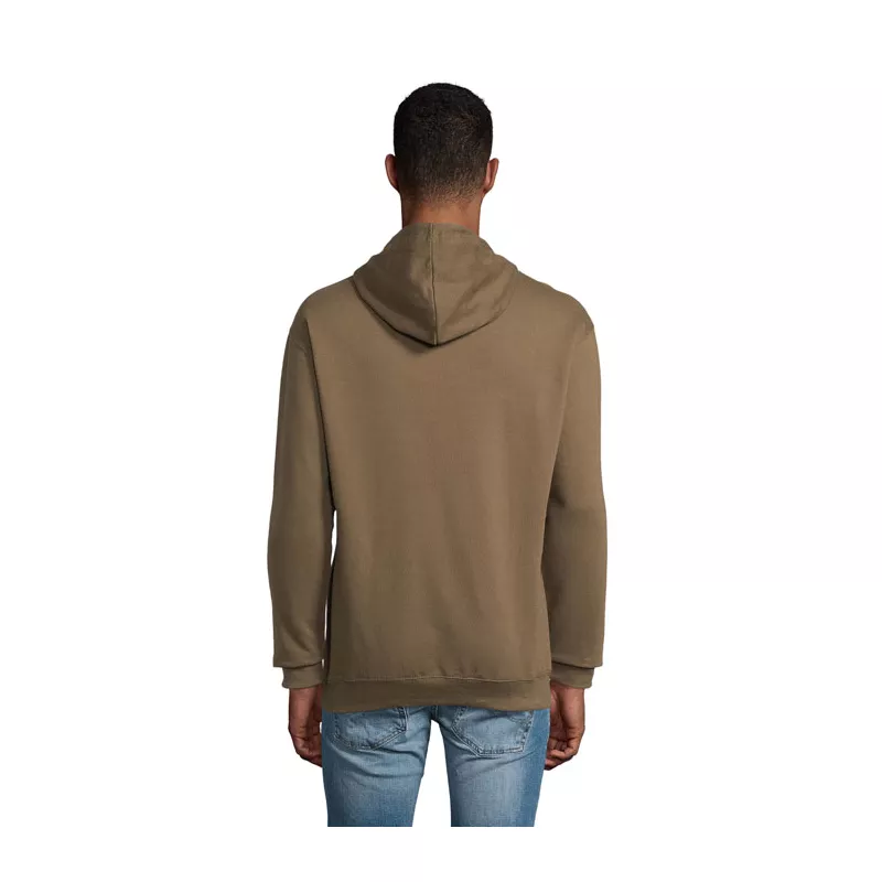 Bluza unisex z kapturem 280 g/m² Sol's CONDOR - Army (S03815-AR)