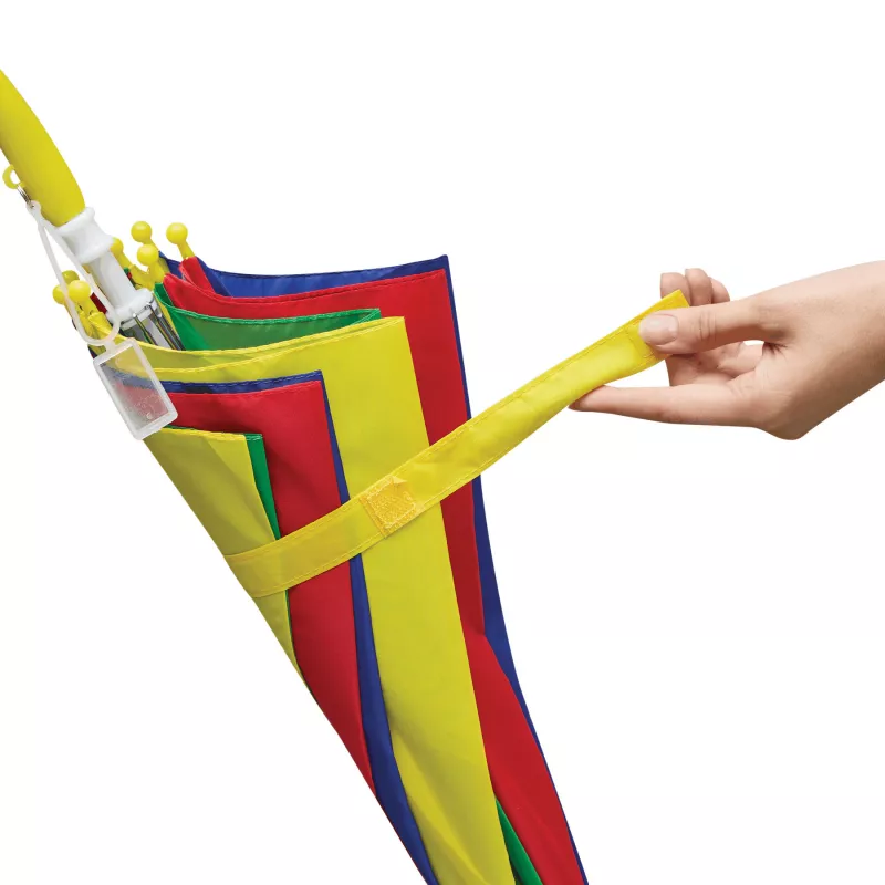 Parasol dziecięcy LOLLIPOP - czerwony, niebieski, zielony, żółty (56-0105009)