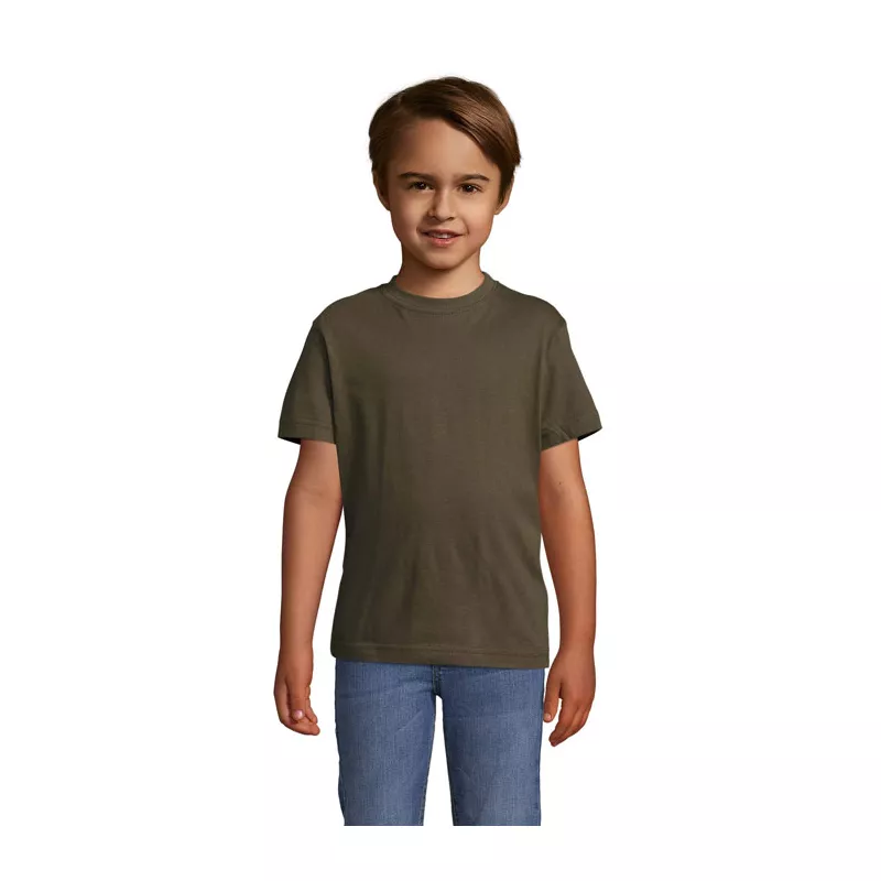 Koszulka dziecięca 150 g/m² Sol's REGENT KIDS - Army (S11970-AR)