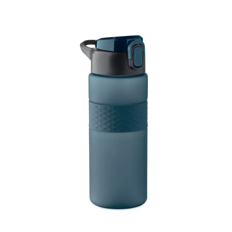 Butelka z RPET ze słomką 700 ml ISJFORDEN - Francuski Granat (MO2755-85)