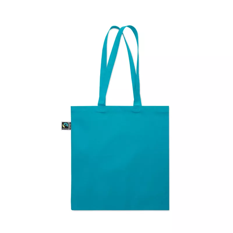 Torba Fairtrade z klinem 180 g/m² OSOLE++ COLOUR - Turkusowy (MO2590-12)