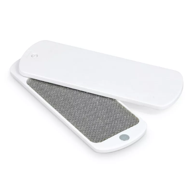 Szczotka do ubrań z lusterkiem Kaiya - biały (LT92736-N0001)