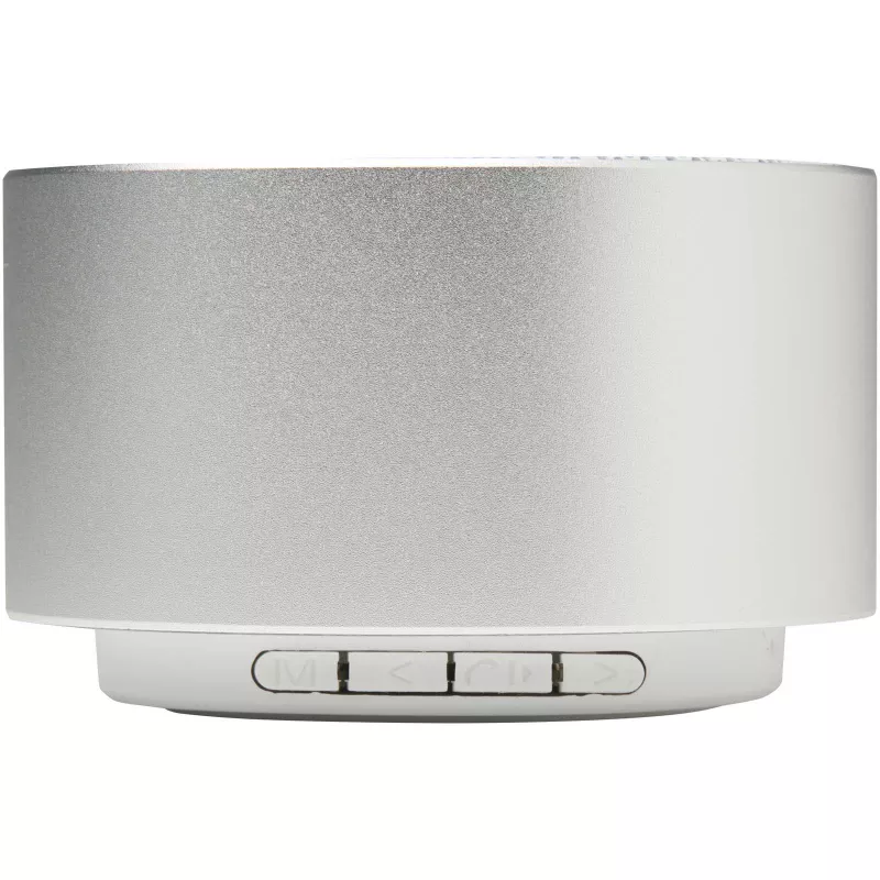 Ankaa bezprzewodowy głośnik Bluetooth® o mocy 3 W z recyklingowanego aluminium - Srebrny (12448681)