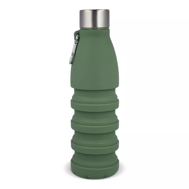 Składana butelka na wodę 550 ml - Oliwkowa zieleń (LT98720-N0043)
