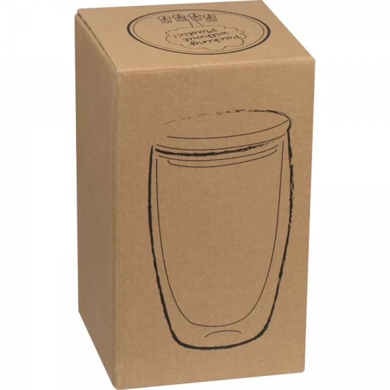 Szklanka z pokrywką 500 ml ARNOLD - przeźroczysty (8153666)