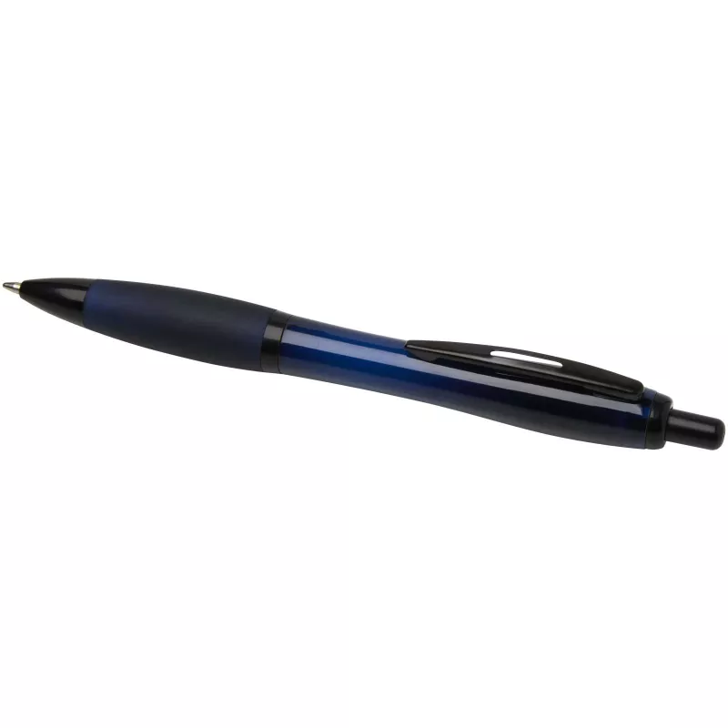 Nash długopis z tworzyw sztucznych pochodzących z recyklingu z czarnymi wykończeniami (czarny tusz) - Navy Blue (10629655)
