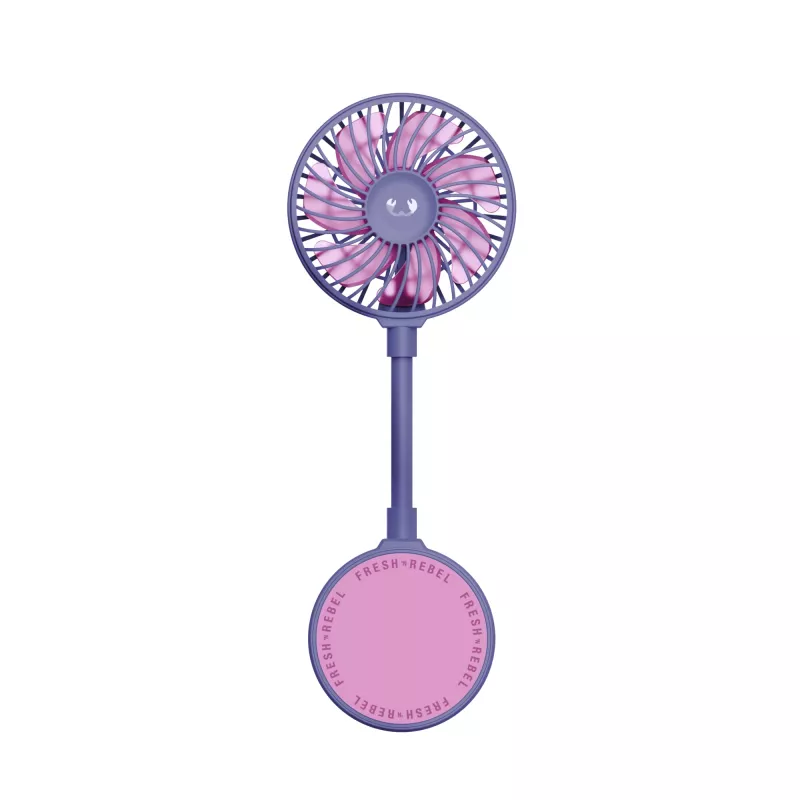 Fresh 'n Rebel Bezprzewodowy Magnetyczny Wentylator z Podstawką pod Telefon - purpurowy (LT49755-N0072)