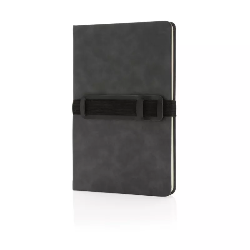 Notatnik A5, twarda okładka - szary (P774.232)