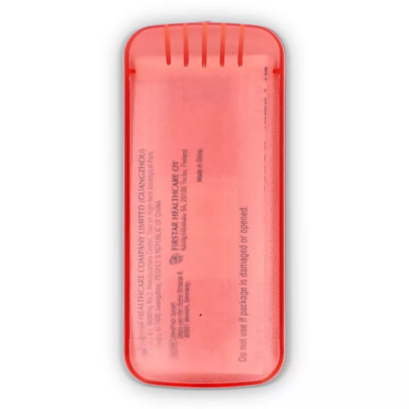 Pudełko z 5 plastrami z polietylenu (56 × 18 mm) - czerwony (LT90320-N0021)