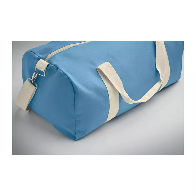 Torba na ramię z recyklingu 320 g/m² MALDI - Turkusowy (MO2482-12)