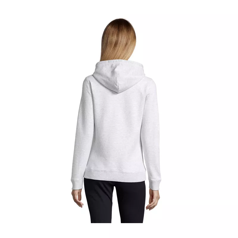 Bluza damska z kapturem 280 g/m² Sol's SPENCER WOMEN - Popiól (S03103-AS)