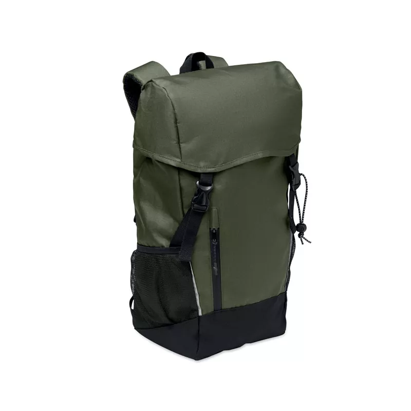 Plecak z RPET na laptop 15" 15 l SIENA - Ciemnozielony (MO3103-60)