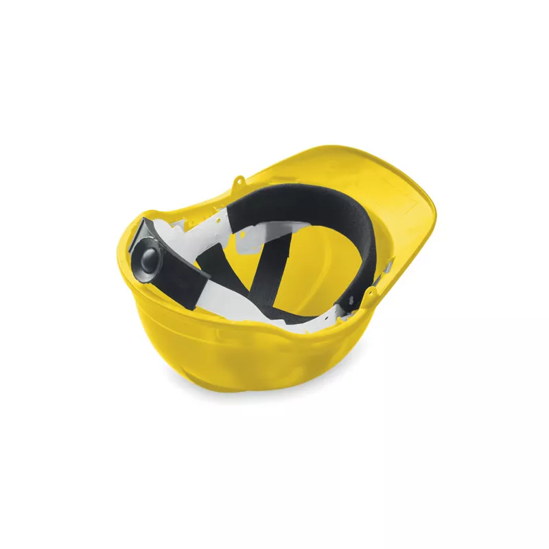 Kask ochronny z ABS EN397 HELM - Zólty (MO2456-08)