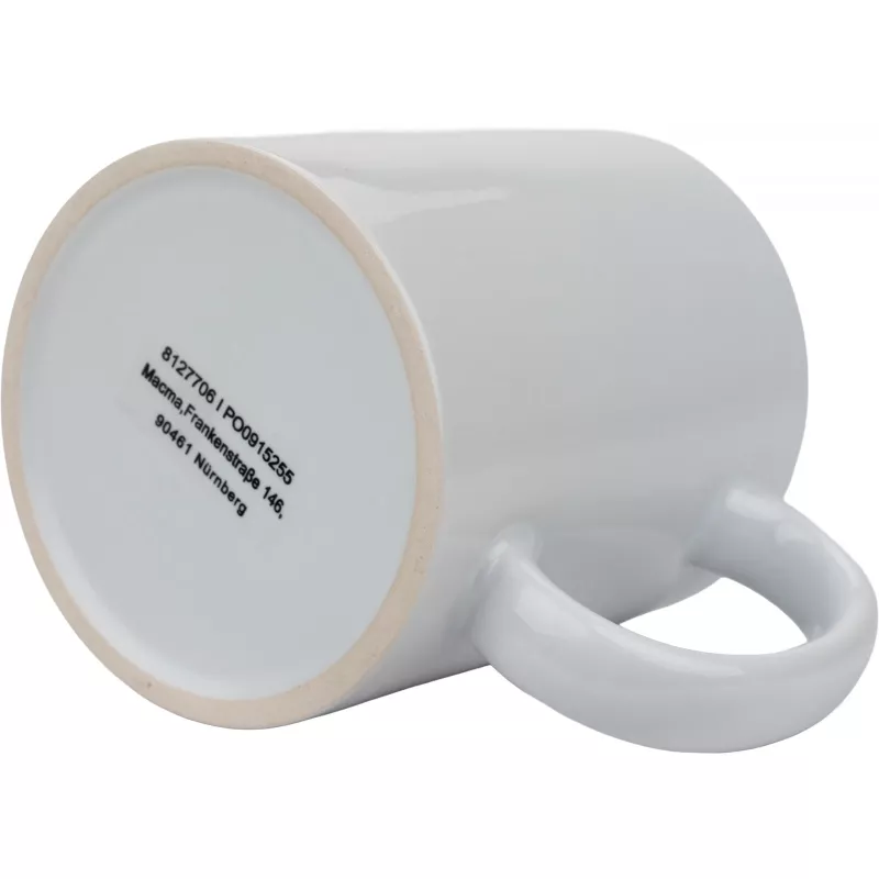 Kubek ceramiczny do sublimacji VIESTE 300 ml - biały (127706)