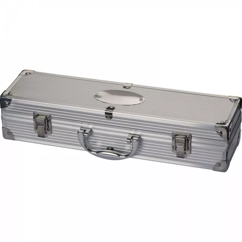 Zestaw do grilla GAVIN - szary (8064807)