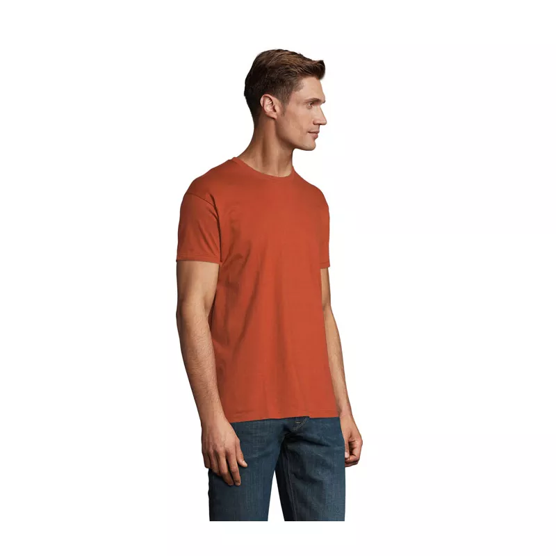 Koszulka męska bawełniana 190 g/m² Sol's IMPERIAL - Terakota (S11500-TE)