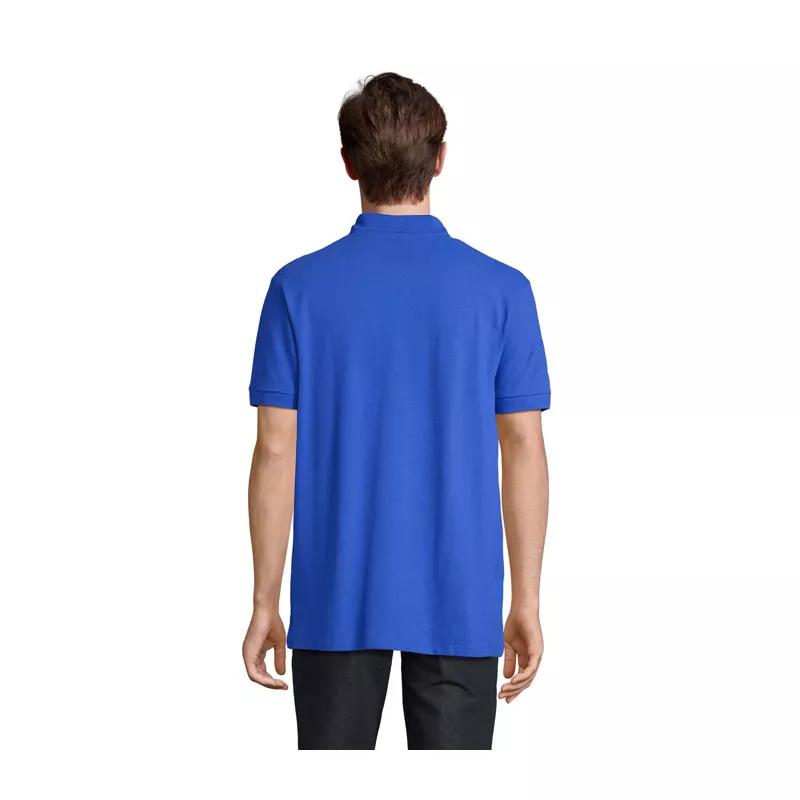 Koszulka polo męska z czesanej bawełny Sol's PACIFIC - Niebieski (S04439-RB)