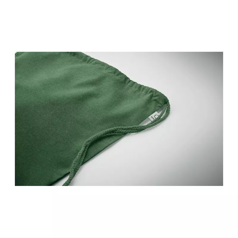 Worek z recyklingu 140 g/m² CABETRI COLOUR - Ciemnozielony (MO2402-60)