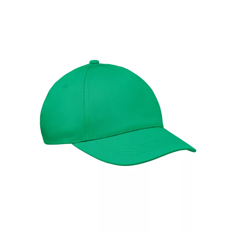Czapka z daszkiem dziecięca 180 g/m² BUZZ KIDS - Zielony (MO2346-09)