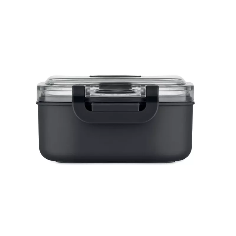 Lunchbox z PP ze stalowym wkładem 750 ml HOAGIE - Czarny (MO2770-03)