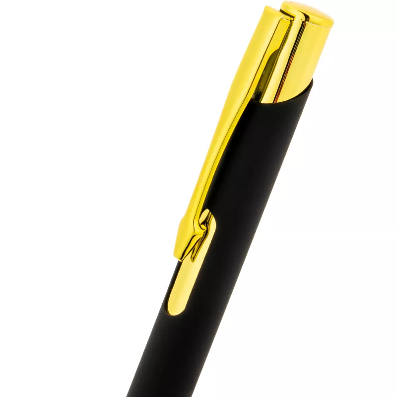 Długopis metalowy soft touch GLENDALE - czarny (365503)