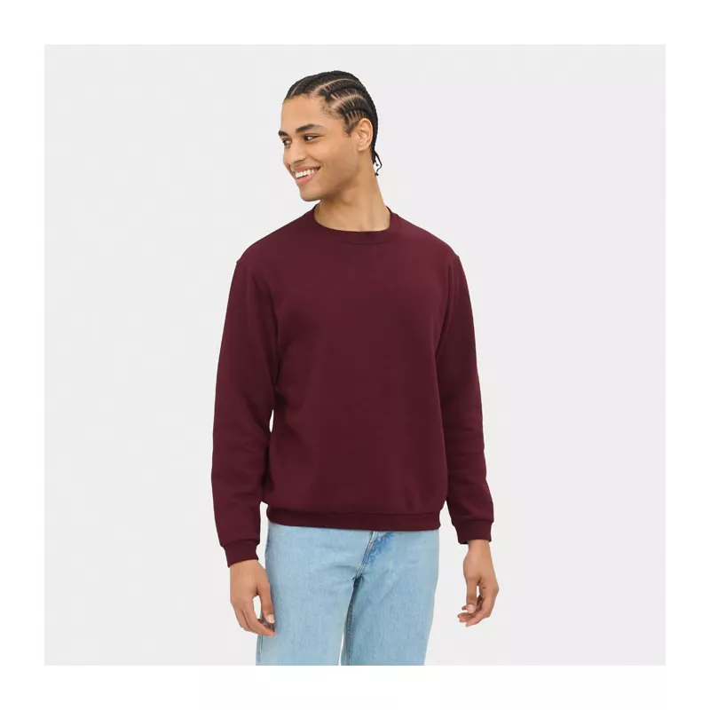 Bluza męska z okrągłym dekoltem 260 g/m² Sol's SPIDER - Oxblood (S01168-OX)