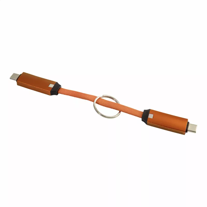 Keycab přívěsek na klíče 60W kabel USB-C - pomarańcz (AP864151-03)