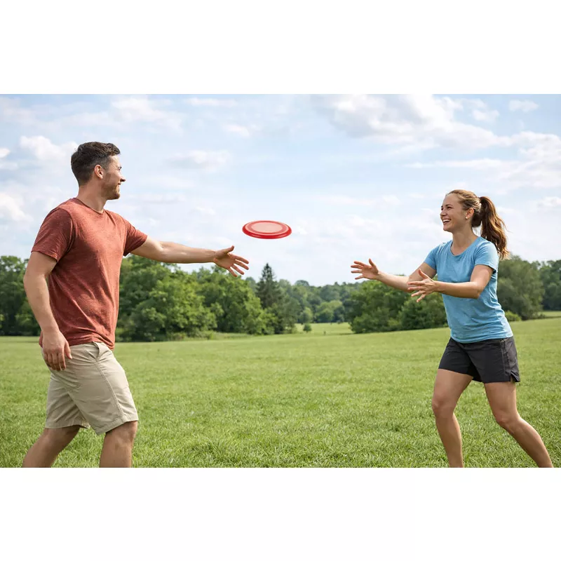 Frisbee  o średnicy 23 cm ZING - czerwony (20527-04)