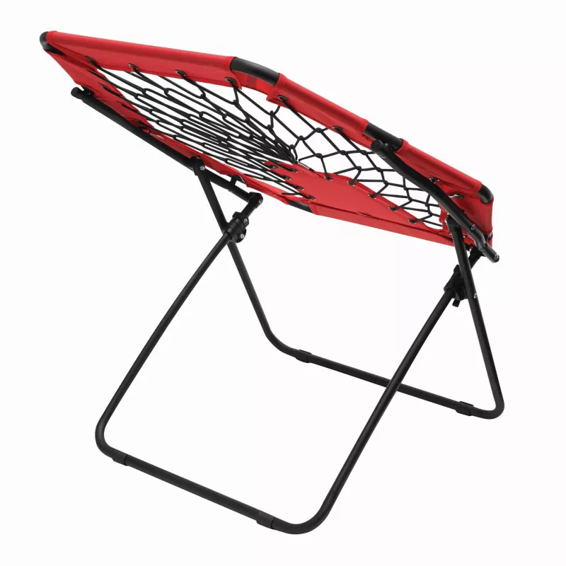 Krzesło bungee CHILL OUT - czarny, czerwony (56-0603519)