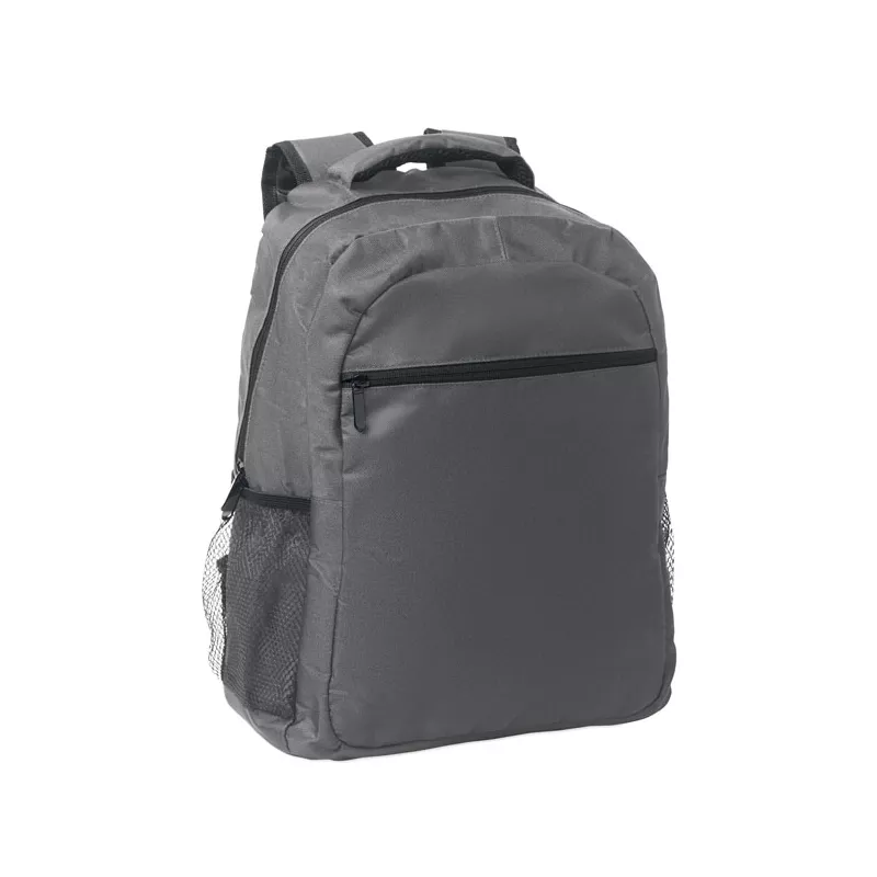 Plecak na laptop 15" RPET 600D SUMBAG - Kamienny Szary (MO2559-15)