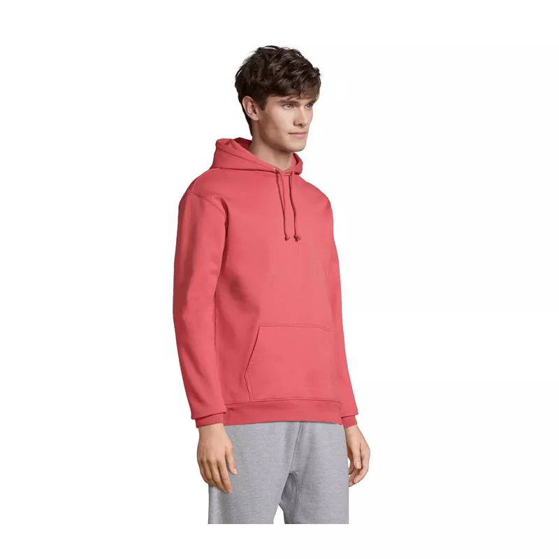 Bluza unisex z kapturem 280 g/m² Sol's CONDOR - Folk Pink Twin (S03815-FY)