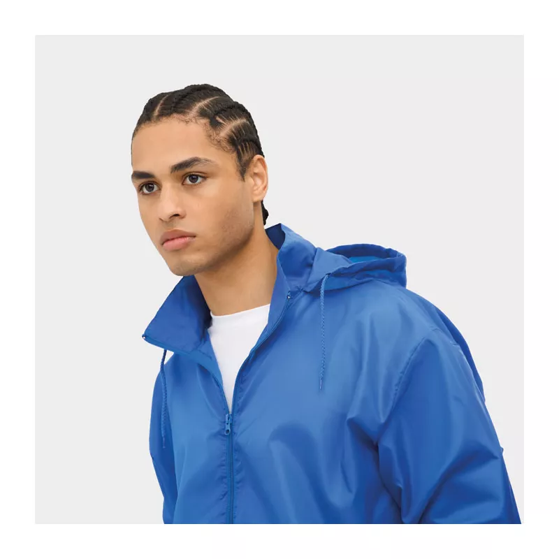 Wiatrówka unisex z kapturem 210 g/m² Sol's SHIFT - Niebieski (S01618-RB)