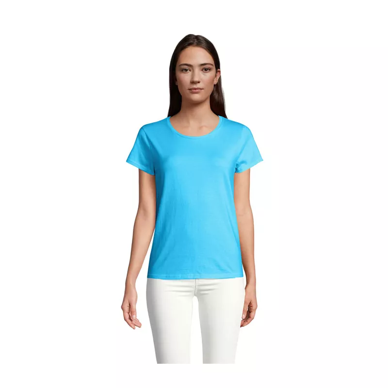 Koszulka damska 150 g/m² Sol's CRUSADER WOMEN - Aqua (S03581-AQ)