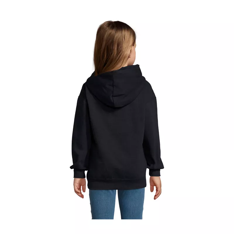 Bluza dziecięca z kapturem 280 g/m² Sol's SLAM KIDS - Granatowy (S13255-NY)