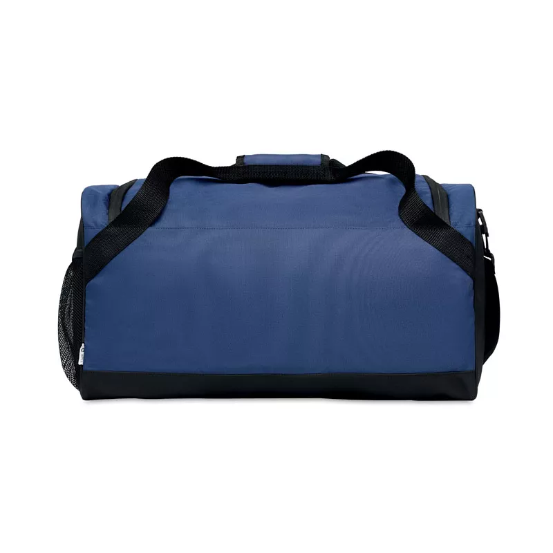 Torba sportowa z RPET 600D z odpinanym paskiem TERRA + - Niebieski (MO6209-04)