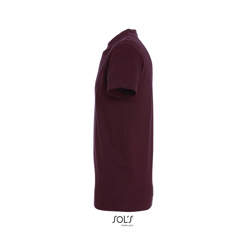 Koszulka męska bawełniana 190 g/m² Sol's IMPERIAL - Burgundy (S11500-BG)