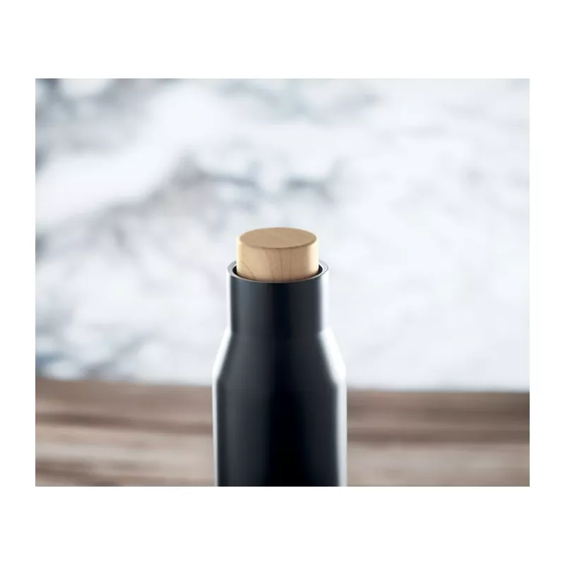 Termos próżniowy dwuścienny 500 ml DUDINKA - Czarny (MO6288-03)