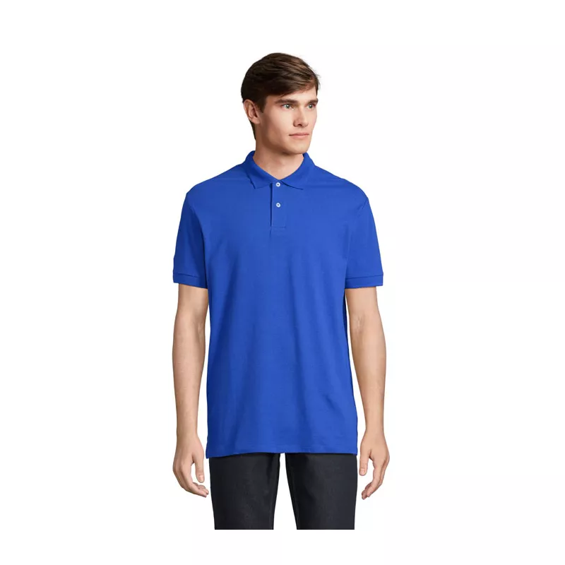 Koszulka polo męska z czesanej bawełny Sol's PACIFIC - Niebieski (S04439-RB)