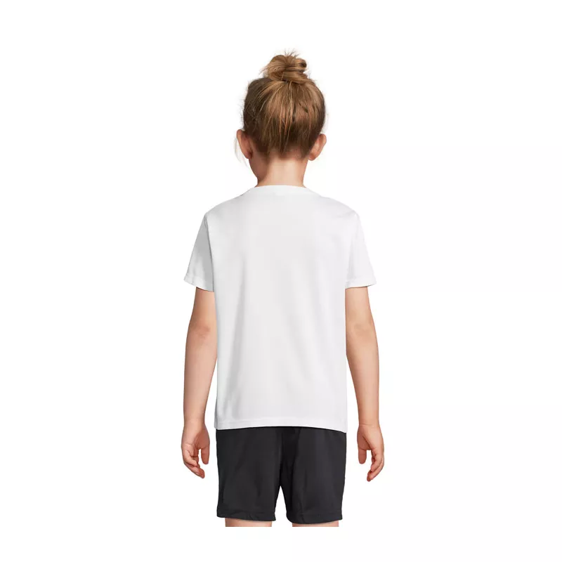 Koszulka sportowa dziecięca Sol's SPRINT KIDS - Bialy (S04773-WH)