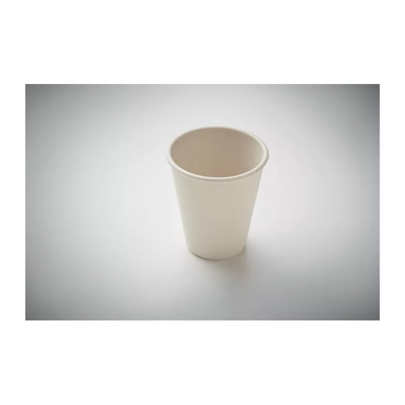Kubek wielorazowy z PLA 200 ml CUPFUL - Bezowy (MO2607-13)