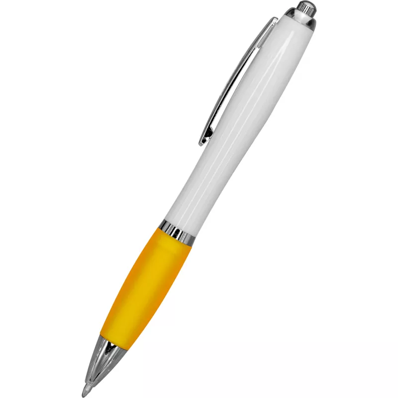 Długopis plastikowy GUSTAVO - żółty (1168308)