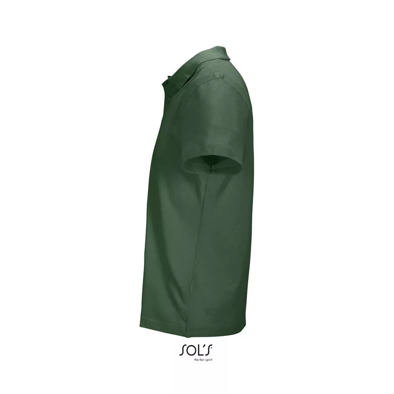 Koszulka polo unisex z czesanej bawełny Sol's PULSE - Ciemno-Zielony (S04502-BO)