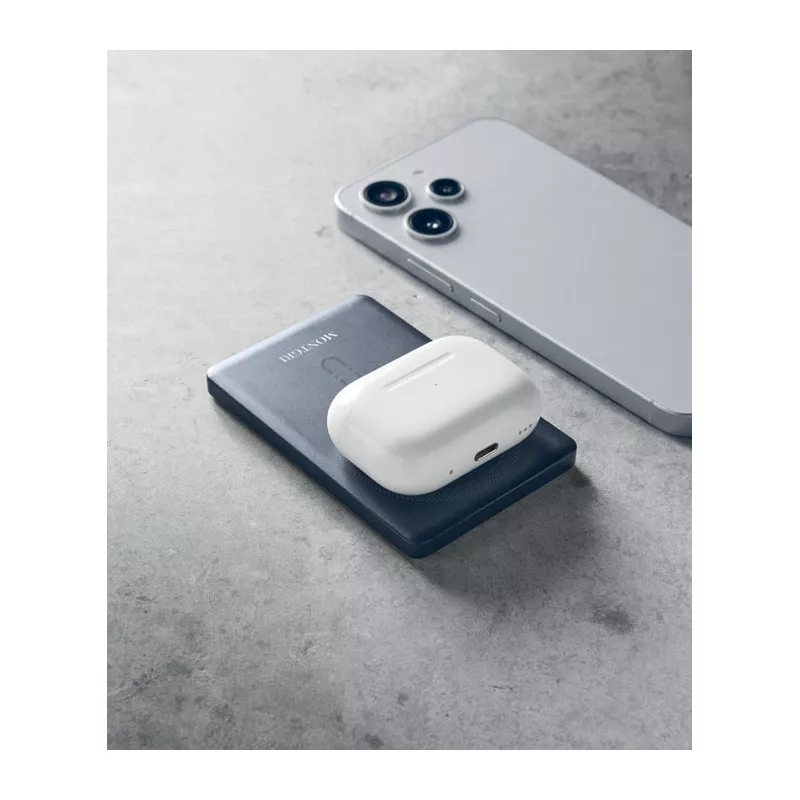 Powerbank magnetyczny 5000 mAh z aluminium CORE - Francuski Granat (MO3179-85)